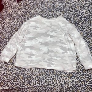 Camo sweater